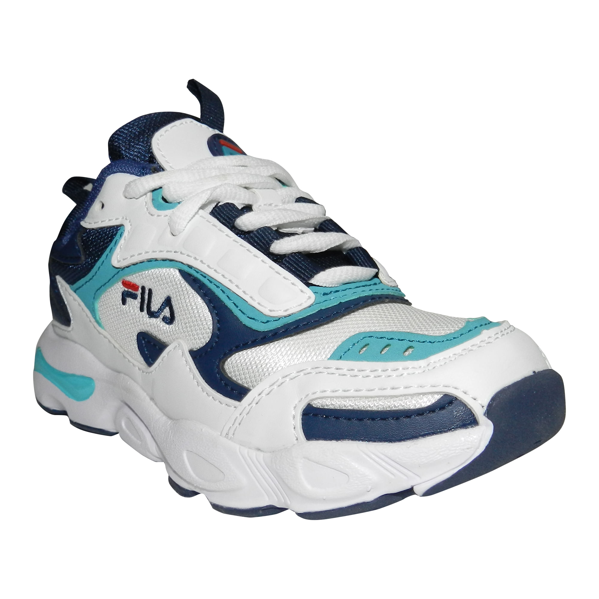 jd black fila trainers