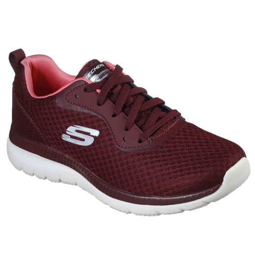 zapatos skechers classica mujer marron