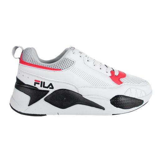 tenis fila grises hombre